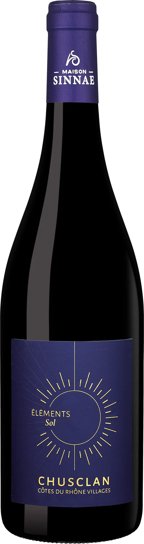 2023 Côtes du Rhône Villages Chusclan Rouge, Sol, Maison Sinnae