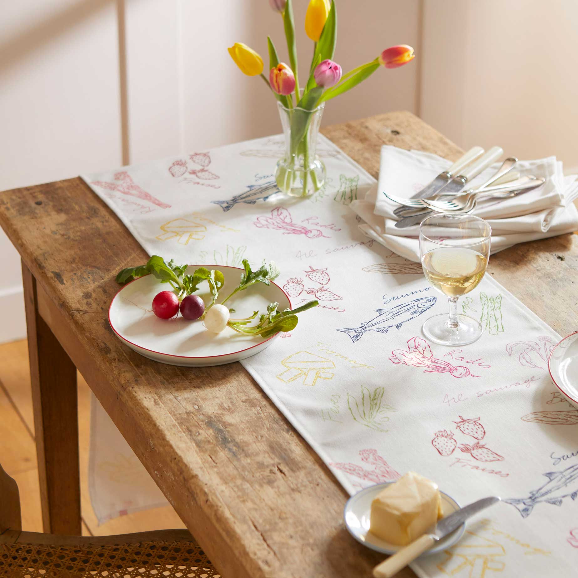 Le Marché Table Runner